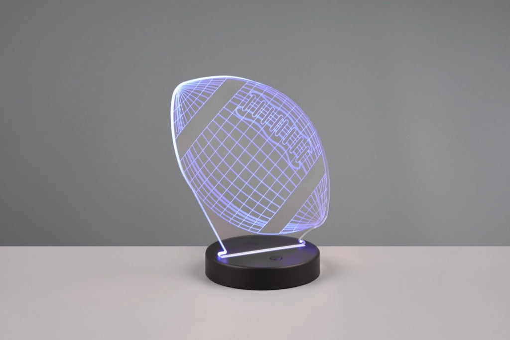 Lampada da tavolo notturna Football LED RGBW 3W 250lm RL
