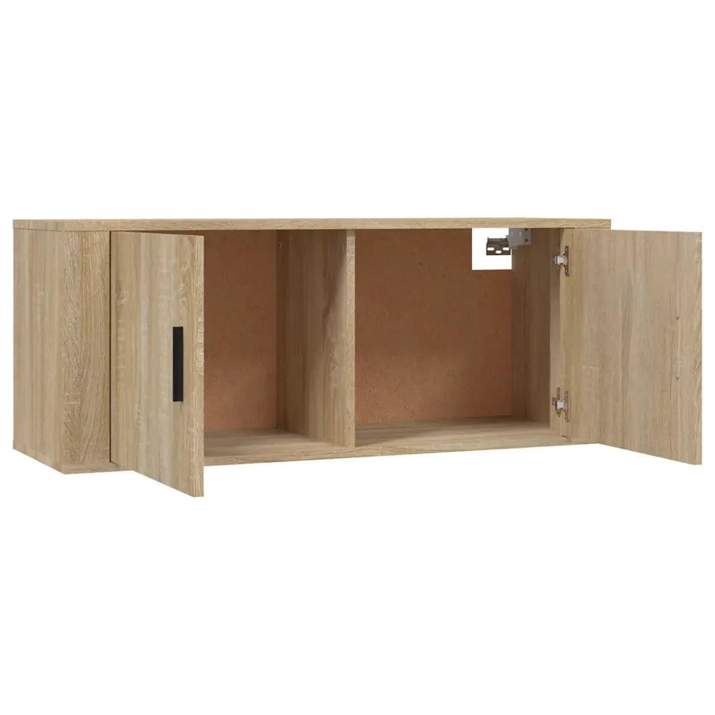 Mobile Porta TV a Parete rovere sonoma 100x34,5x40 cm 816635
