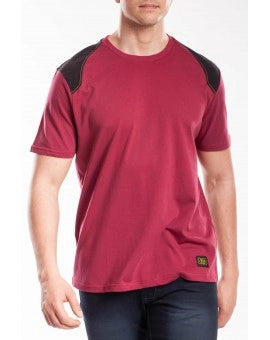 POLO ELASTICIZZATA RINFORZATA 'WORKPOL' BORDEAUX RICA LEWIS Tg. L - RICA LEWIS