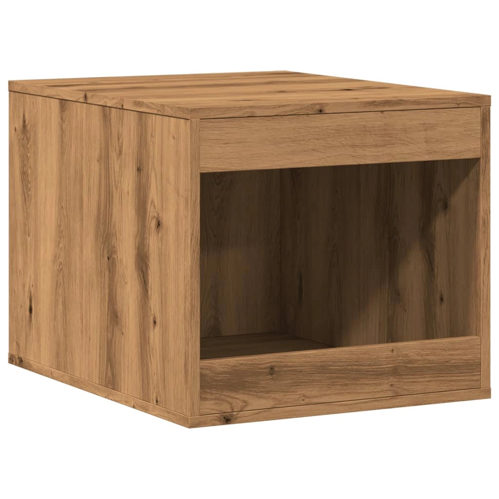 Mobiletto per lettiera per gatti fatto a mano 47 x 59 x 42 cm marrone 02_0043305