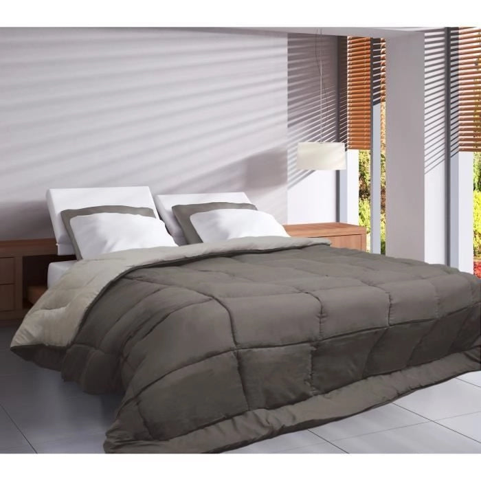 Trapunta CALGARY Taupe / 220 Lin