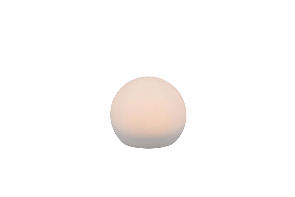 Lampada tavolo da Esterno a LED in Plastica Bianco