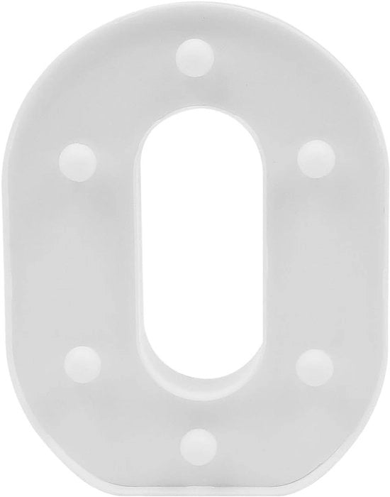Lampada a LED Marquee numeri 0-9 - Illuminazione decorativa per feste, matrimoni e arredamento di casa