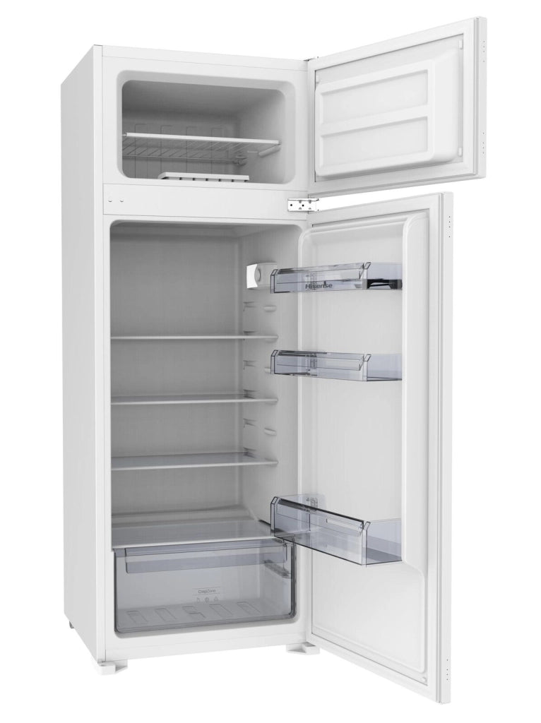 Hisense RI1P205NEWE Frigorifero Combinato da Incasso 205 L 145 cm Classe E 39 dB Porte Reversibili LED colore Bianco