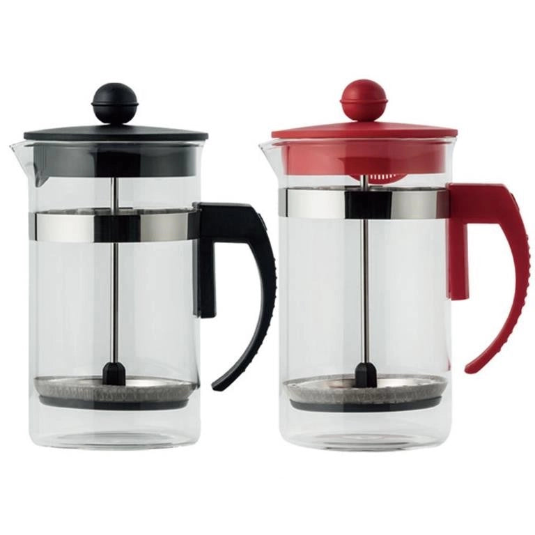 Tisaniera schiumalatte cappuccino in vetro 600 ml 2 Colori