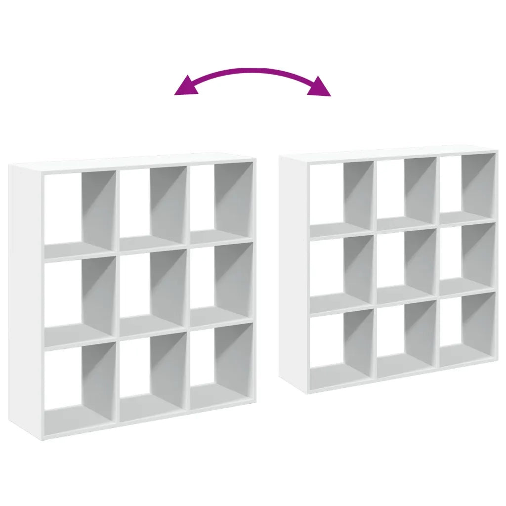 vidaXL Libreria Divisorio Bianca 102x29x103,5 cm in Truciolato