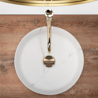 Lavabo Da Appoggio Rea Sami Marble Mat