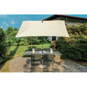 Ombrellone palo centrale Kronos Made in Italy - 150x240cm - Ecru