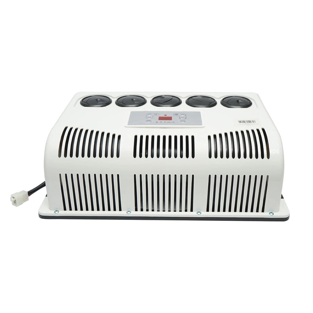 Climatizzatore fisso per macchinari industriali AC universale 24V 2400W con telecomando – Condizionatore d'Aria Climatizzatore Adatto Camion Autobus Camper Caravan