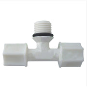 AQL Raccordo a T 1/4 x 1/4 x 1/4 con Filetto Maschio per Impianti ad Osmosi