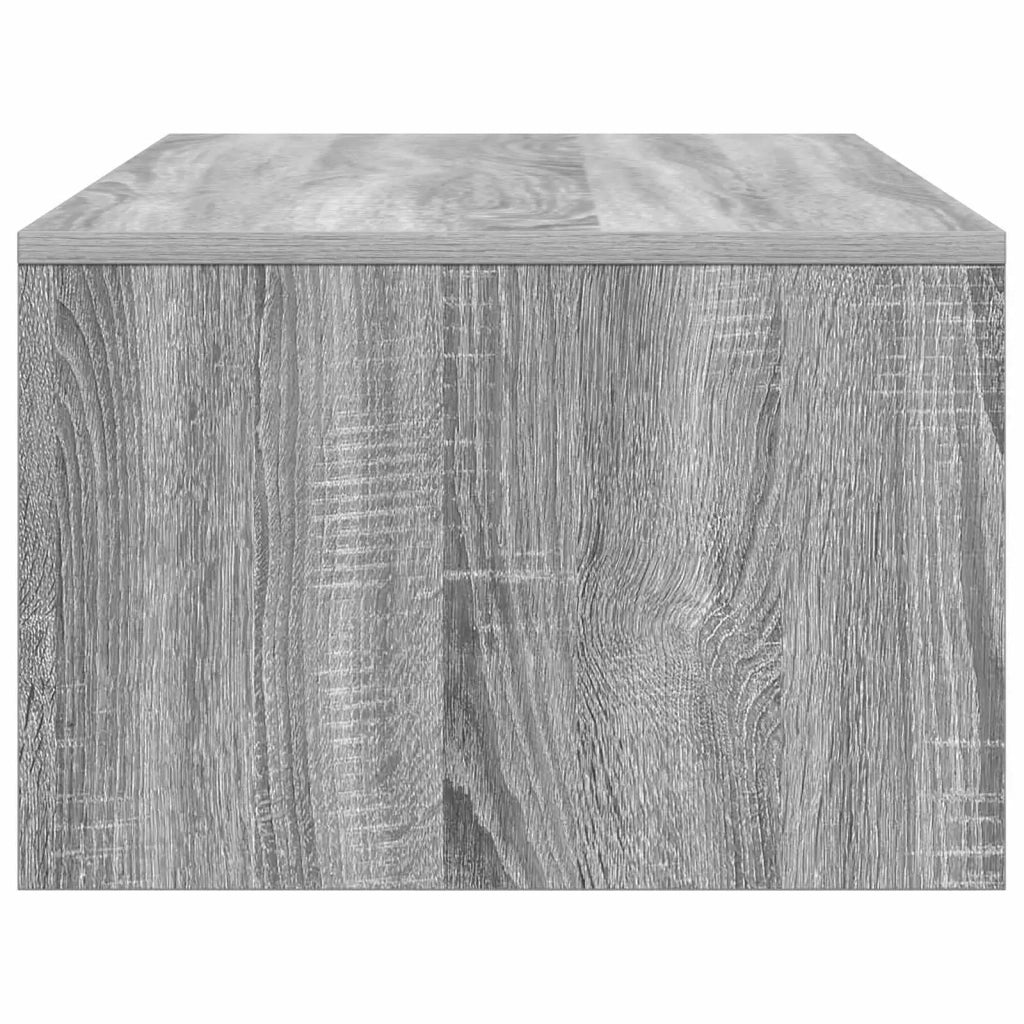 Scrivania a parete Grigio Sonoma 100 x 45 x 30 cm