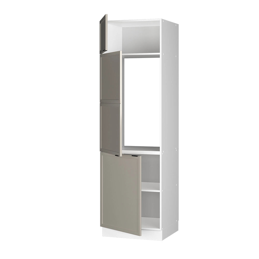 Vicco Armadio frigorifero GrigioBeige 60 cm