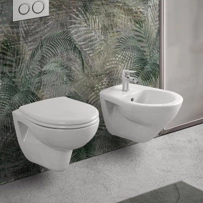 Copriwater originale serie Domus bianco lucido in termoindurente