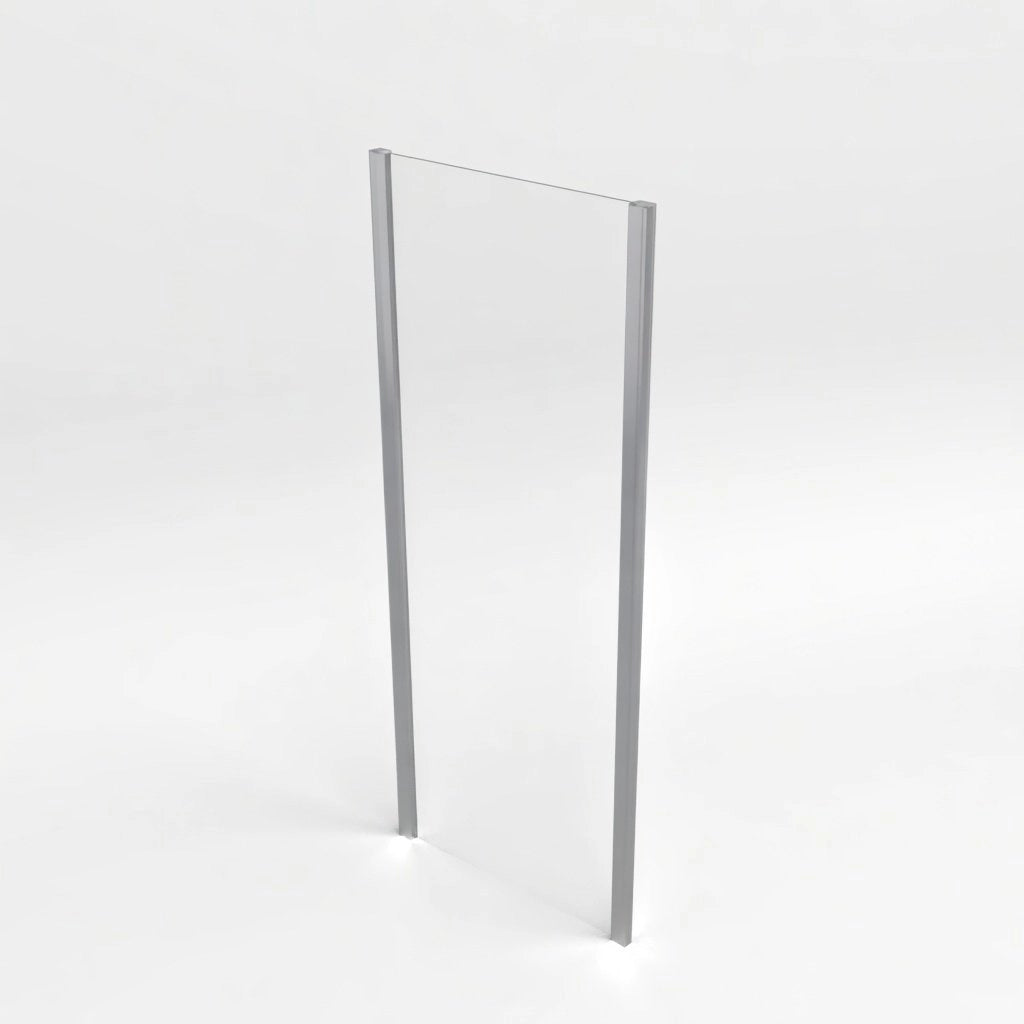 Lato fisso per box doccia 90 cm H200 cm cristallo 6mm SAM - Satinato