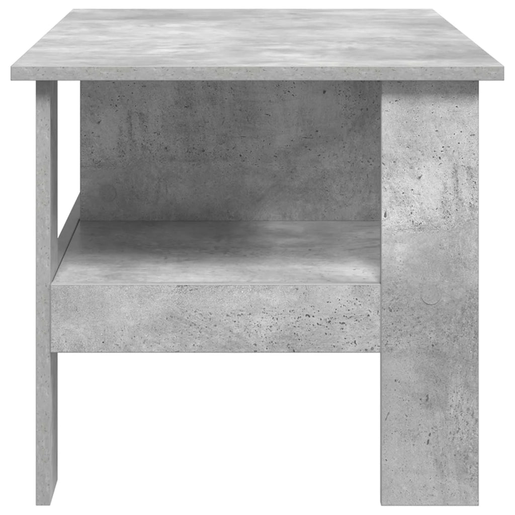 Tavolino da salotto Grigio cemento 90 x 50 x 45 cm 8000255