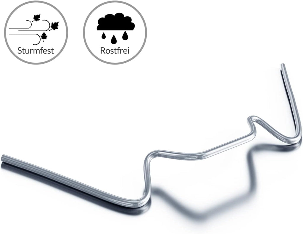 ® 14x Lastre Alveolari Policarbonato 4mm 10,25 m² Pannelli Serra Doppia Parete 1210x605 50x Clip in Acciaio Inox