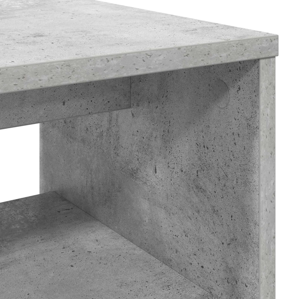 Mobile TV 60 x 35 x 40 cm Grigio cemento Legno ingegnerizzato 8000295