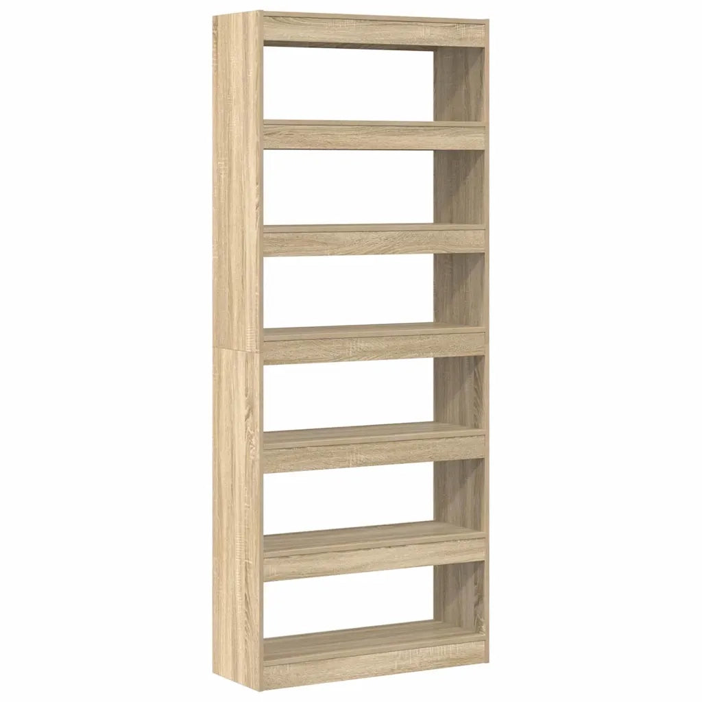 Armadio per Libri Rovere Sonoma 80 x 30 x 198 cm 3333918