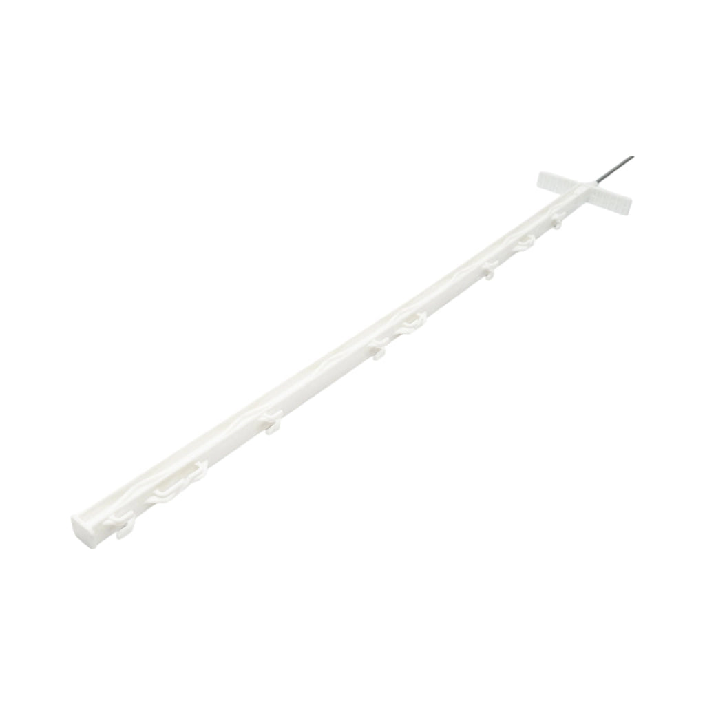 Palo in plastica bianca da 1050 mm per filo di recinzione elettrica Breckner Germany