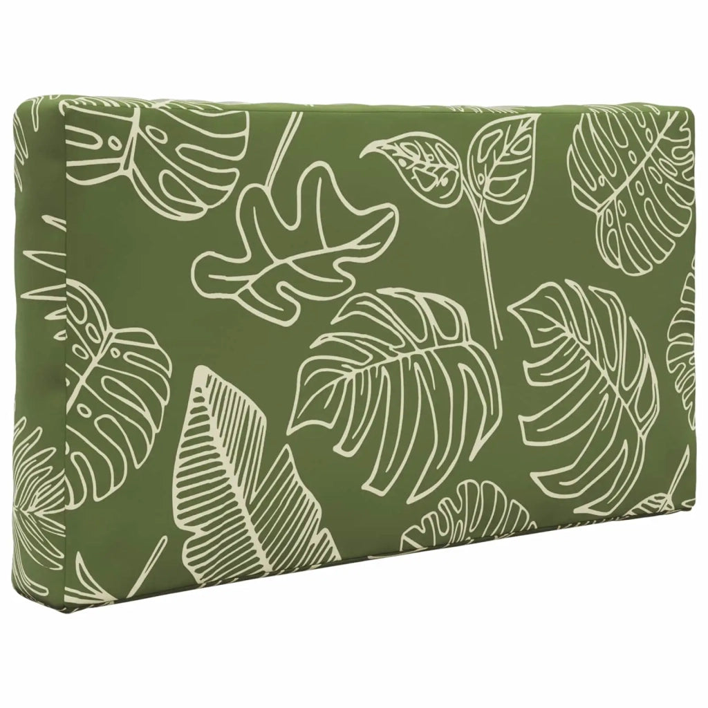 Cuscino per divano da esterno 3 pcs Design a foglia Poliestere