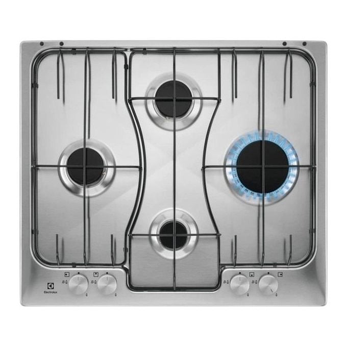 Electrolux RGG6242LOX Acciaio inossidabile Da incasso 60 cm Gas 4 Fornello(i)