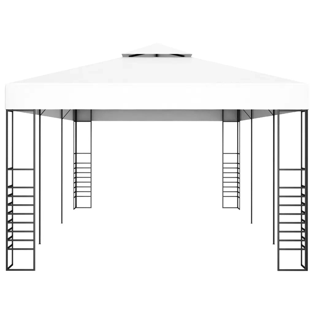 Tenda Gazebo 6x3 m Bianco 47957