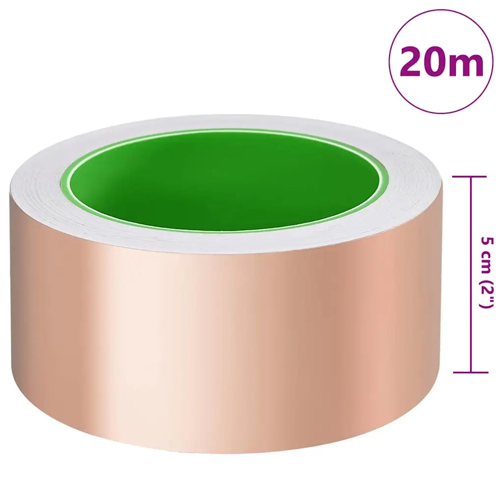 Nastro di rame per protezione dalle lumache Rame 50 mm x 20 m CFW2497456