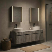 Set di Armadi da Bagno 5 pcs Sonoma grigio 53 x 15,5 x 70 cm 3406612