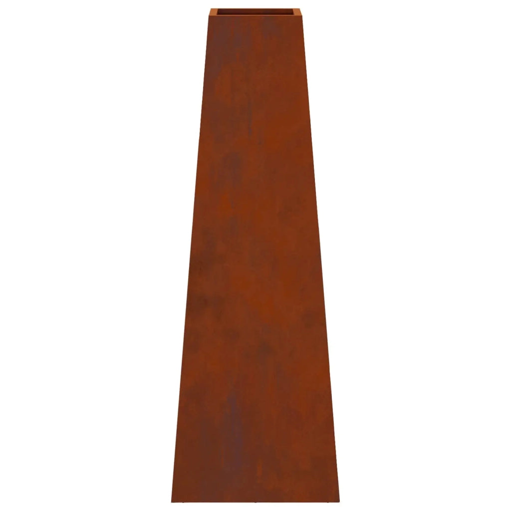 Braciere Ruggine 50 x 35 x 100 cm Acciaio Corten 859005