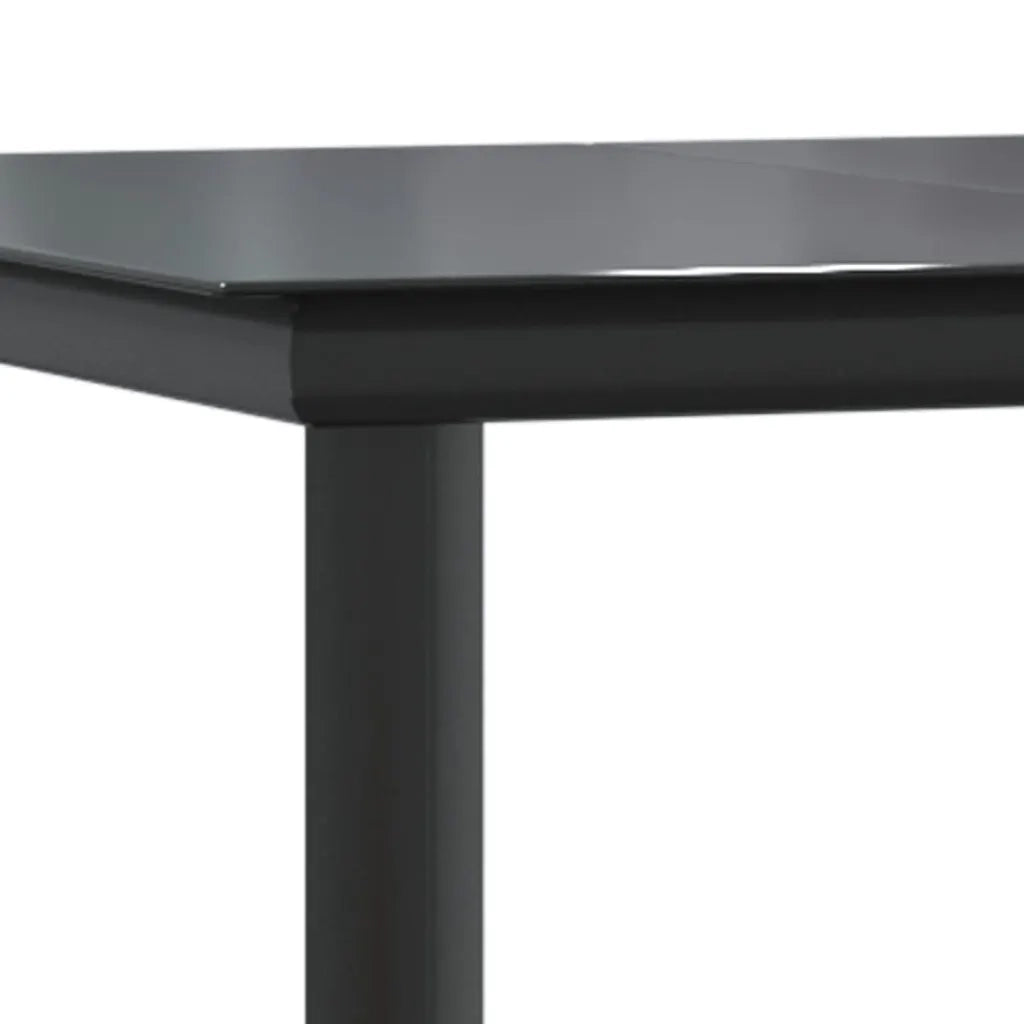 Set da Pranzo da Giardino 9 pz con Cuscini Beige in Polyrattan