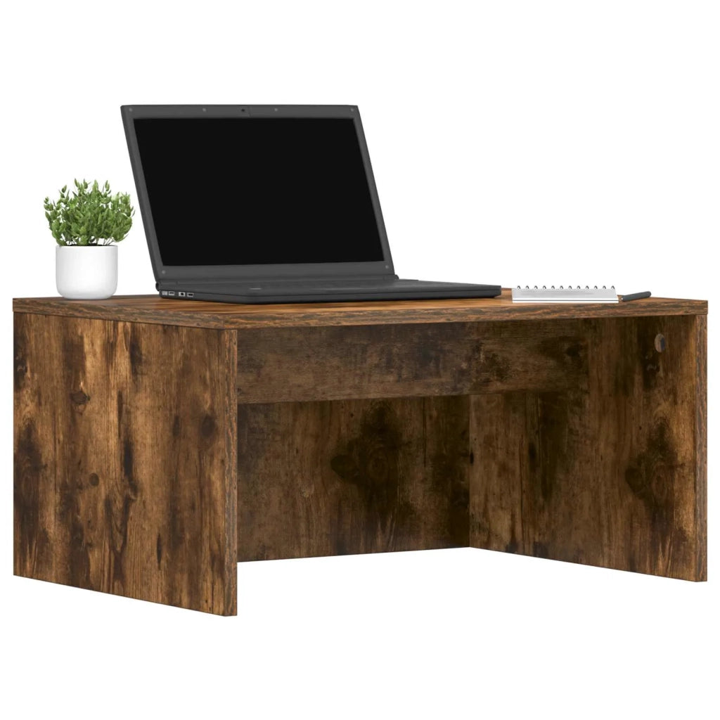 Scrivania a parete Rovere fumé 60 x 45 x 30 cm 891388