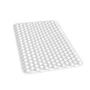 Vitalispa Protezione per materasso Bianco 140 x 200 cm Lavabile e adatto all'asciugatura in asciugatrice