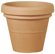 Vaso Doppio Bordo Materiale: Polietilene, Taglia: 47 -8, Colore: Terracotta Anticato