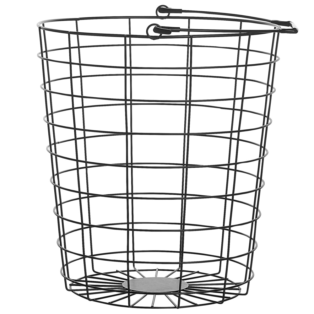 Supporto per cestello a 3 livelli in metallo Nero con maniglie per rotelle Cucina rimovibile Accessorio per riporre il bagno per asciugamani