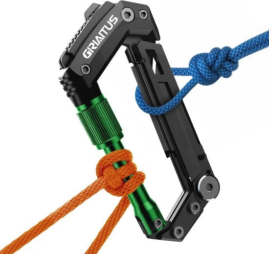 Multitool 8in1 con Anello di Carreggiata - Ideale Regalo per l'Uomo