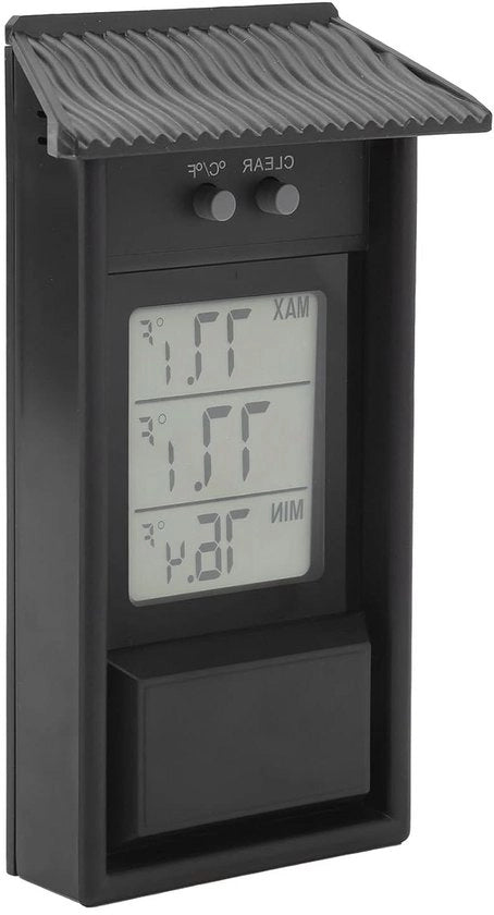 Termometro digitale per esterno - Temperatura acquatica per giardino e serra 

Modello: 
Specifica: 

Nota: 
Esempio di utilizzo: 
Garanzia: