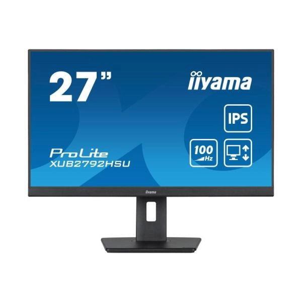 Iiyama xub2792hsu-b6 monitor pc 68,6 cm (27") 1920 x 1080 pixel full hd led nero - 149183