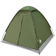 Tenda da campeggio | Tenda da campo a Cupola 2 Persone Verde Oliva Impermeabile