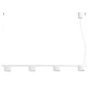 Lampadario AURA 4 bianco Gx53