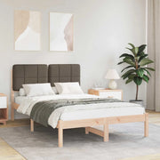 Letto con Testiera Rivestita Talpa 120 x 200 cm Pino massello 877982