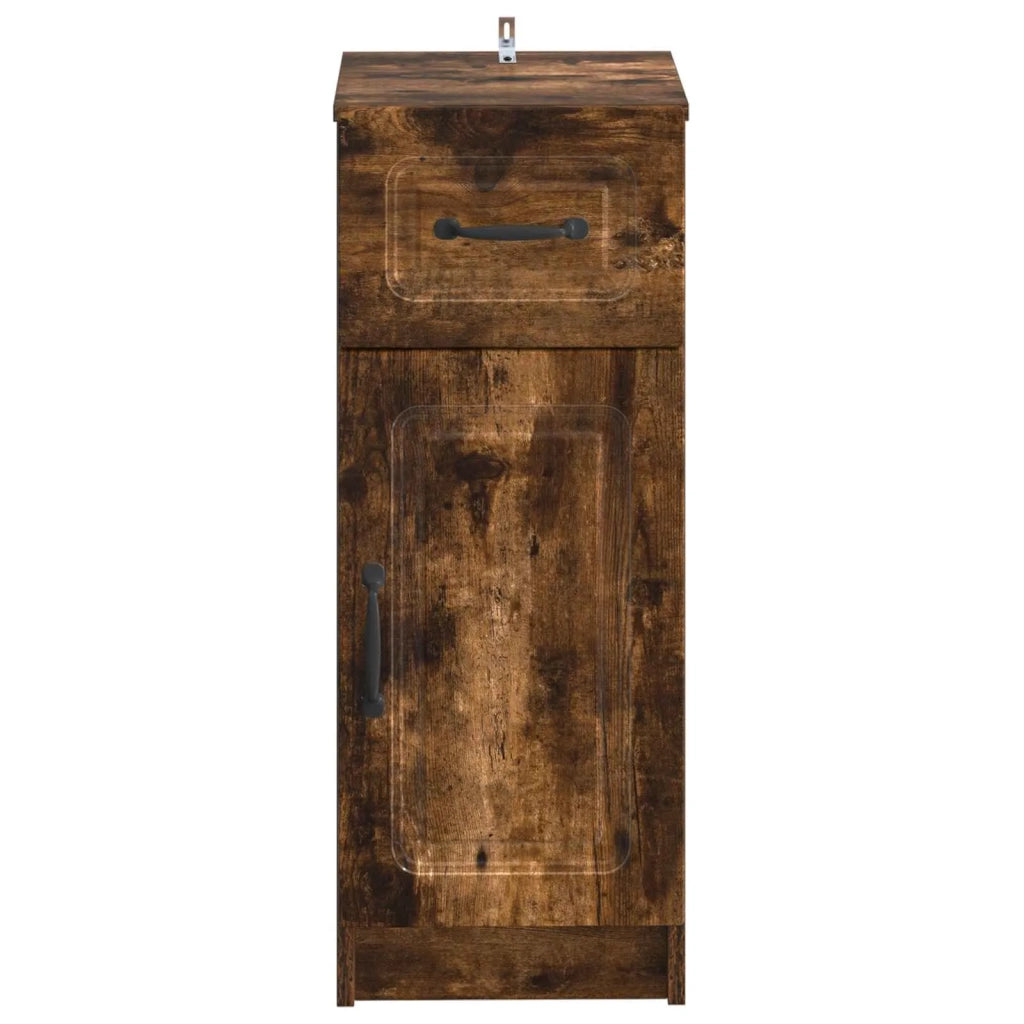 Mobiletto da Bagno UTRECHT Rovere Fumo 30 x 31 x 77 cm 897710