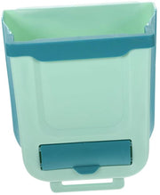 Contenitore di stoccaggio per cucina in plastica verde, opvouwbaar