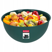 Ciotola da cucina in plastica KADAX, grande, universale, 3 litri, per macedonia di frutta, 23 cm