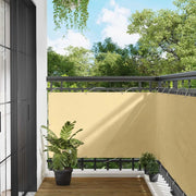 Schermo da balcone Sabbia 100 x 200 cm Tessuto Oxford