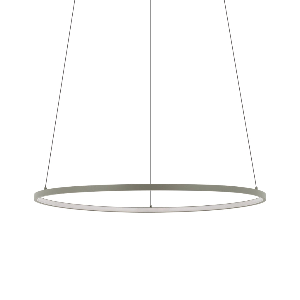 Lampada sospesa Nowodvorski Circolo M Ø60 oliva LED 21W
