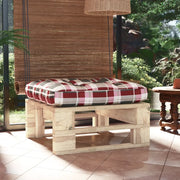 Ottomana da Giardino Pallet in Legno di Pino Impregnato 3066469