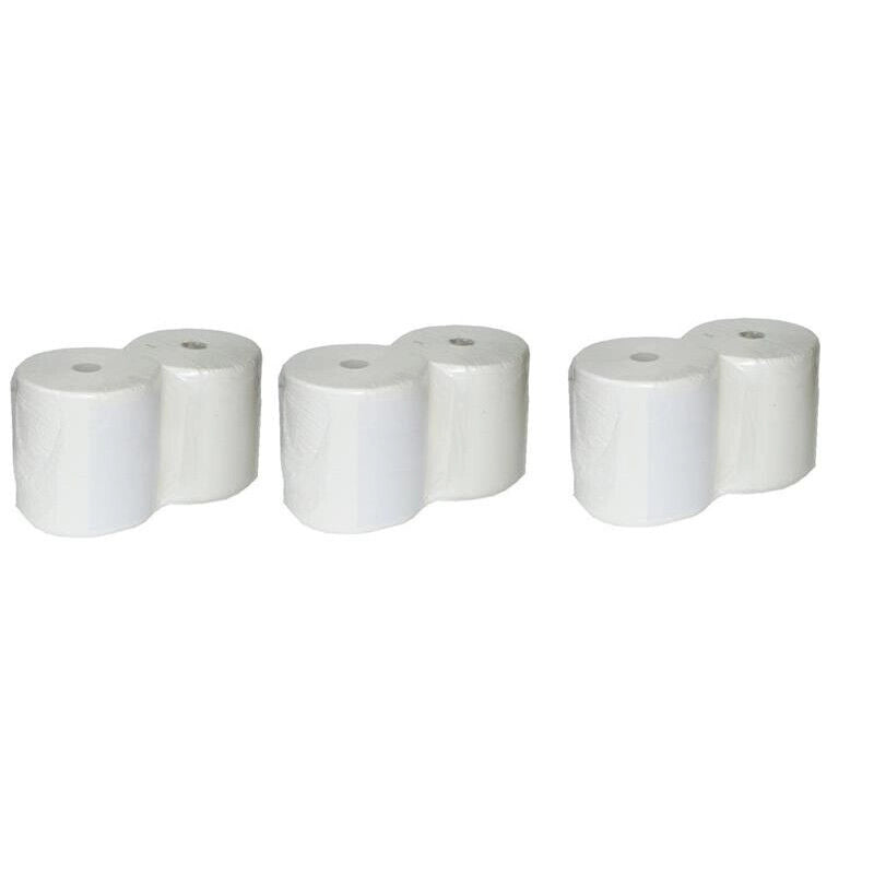MAURY'S 3 SET DI BOBINE MULTIUSO 100% CELLULOSA CONFEZIONE DOPPIA 800 STRAPPI