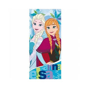 Trade Shop - Telo Asciugamano Frozen Disney Bambine Multiuso Mare Lettino Piscina 70x140cm Easy Dry -