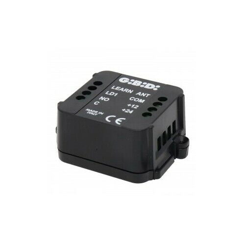 RICEVENTE RADIO 433 MHZ 1 CANALE GIBIDI DRS 4331 AU02540 AUTOMAZIONE AUTOMATISMI