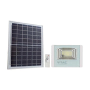 Faro LED solare V-TAC 50W 4000K 4200lm IP65 con telecomando